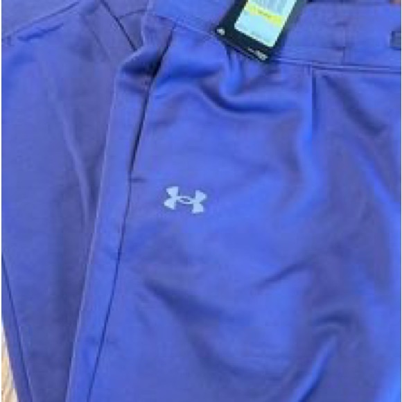 New Under Armour Women's Armour Fleece Joggers Twilight Purple - medium - Picture 3 of 3